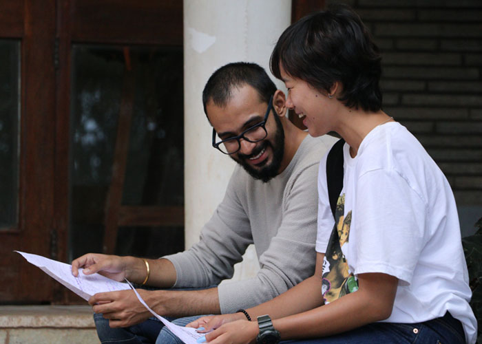 Students of Symbiosis School of International Studies at Asia Plateau