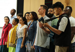 Students of Symbiosis School of International Studies at Asia Plateau