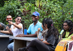 Students of Symbiosis School of International Studies at Asia Plateau